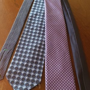 2 NEW Tommy Hilfiger silk ties